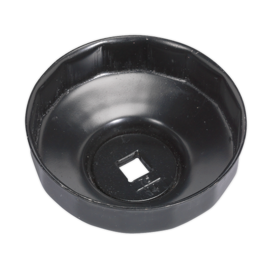 Sealey Ø76mm Oil Filter Cap Wrench 14 Flutes - BMW, Champion, Mercedes, Porsche, VAG VS7006.V2-06
