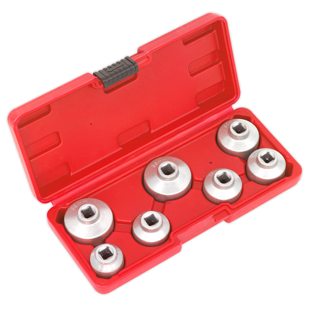 Sealey 7pc Oil Filter Cap Wrench Set VS7008