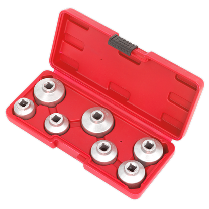 Sealey 7pc Oil Filter Cap Wrench Set VS7008