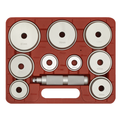 Sealey 10pc Aluminium Bearing Race & Seal Driver Set VS703