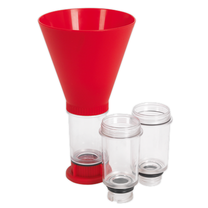 Sealey 4pc Engine Oil Funnel - BMW, Fiat, Ford, Mazda, Mercedes, Toyota/Lexus, VAG VS7101