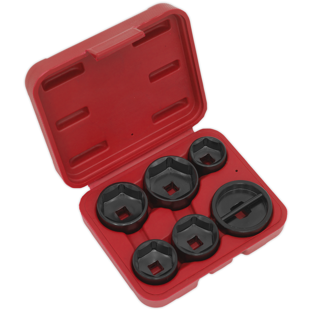 Sealey 6pc Oil Filter Cap Wrench Set VS7103