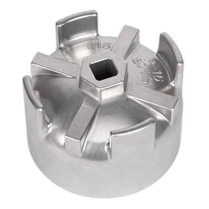 Sealey Ø87mm Oil Filter Cap Wrench 16 Flutes - Volvo VS7114