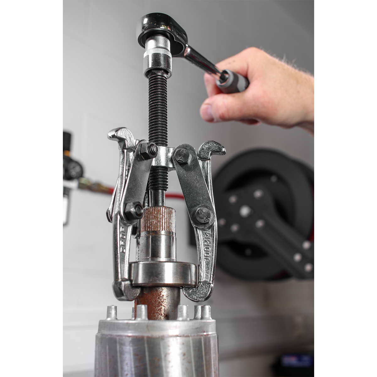 Sealey 3pc Triple Leg Gear Reversible Puller Set VS77