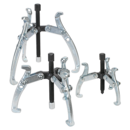 Sealey 3pc Triple Leg Gear Reversible Puller Set VS78