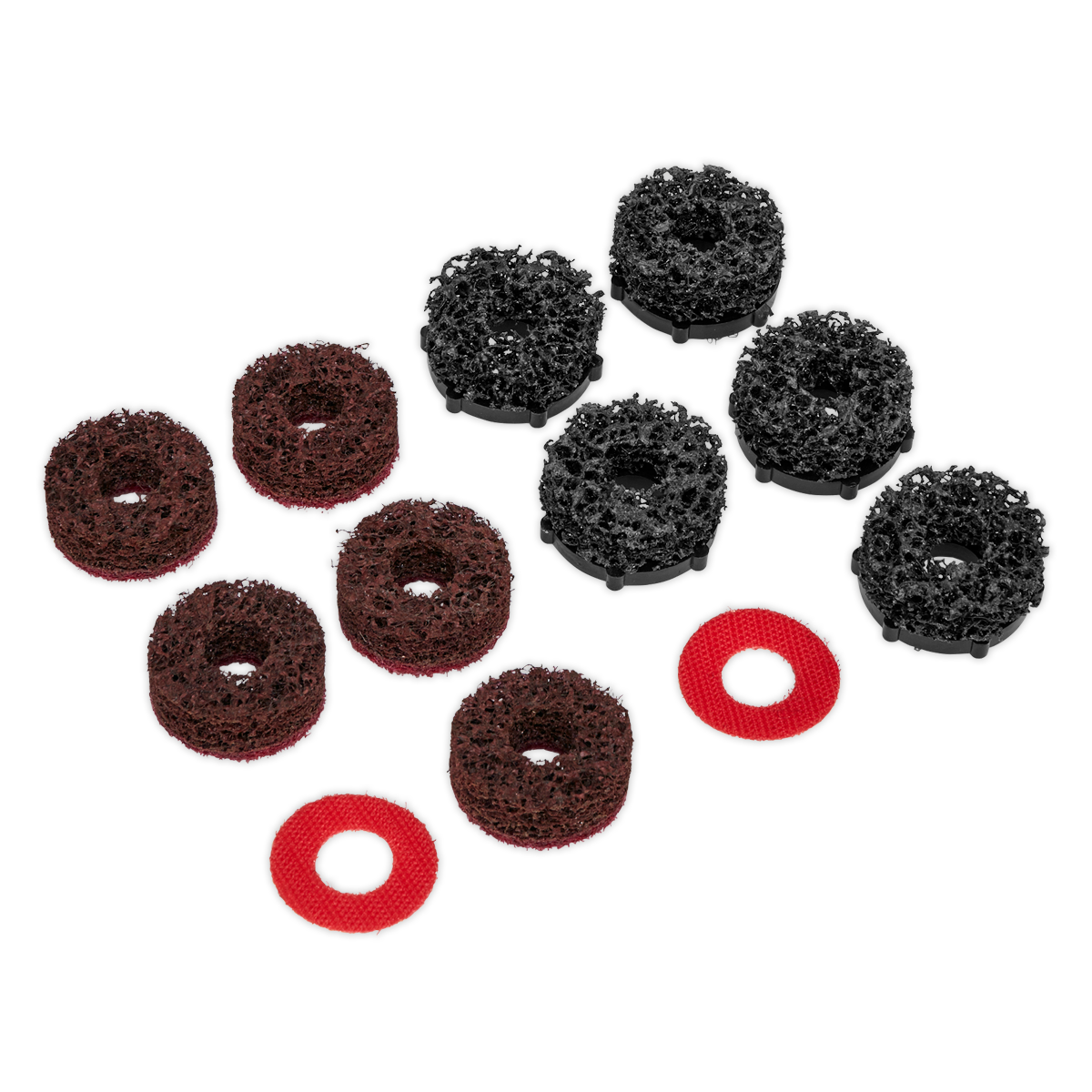 Sealey Stud Hub Cleaner Pads for VS8002 Pack of 12 VS8002A