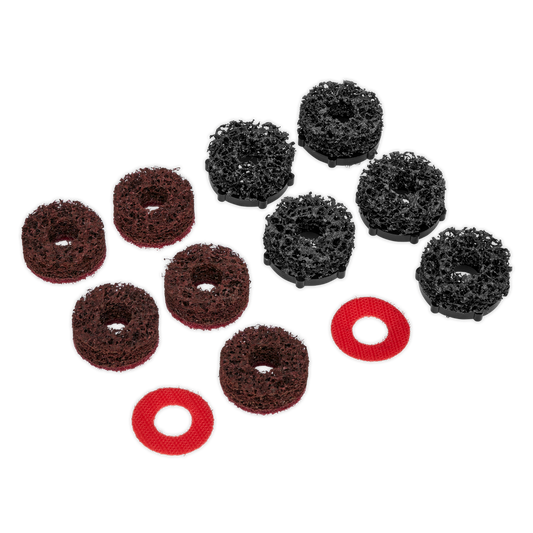 Sealey Stud Hub Cleaner Pads for VS8002 Pack of 12 VS8002A