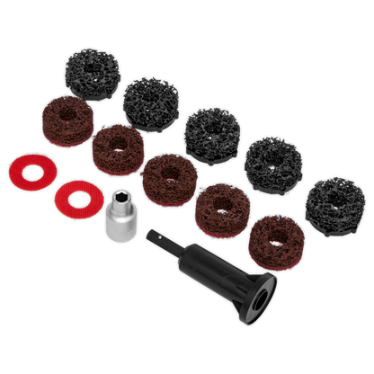 Sealey 14pc Stud Hub Cleaner VS8002