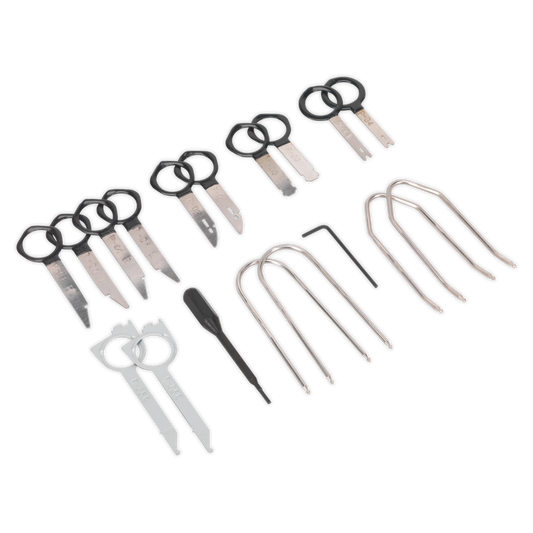Sealey 18pc Radio Release Tool Set VS8041