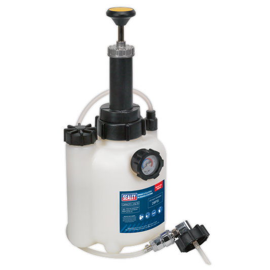 Sealey 2.5L Brake & Clutch Bleeding System VS820