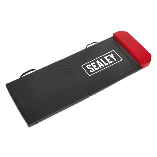 Sealey Folding Mechanic's Mat with Headrest VS860
