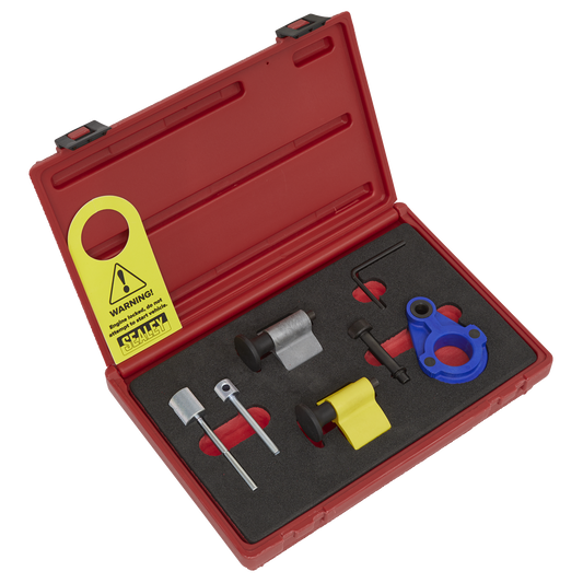 Sealey Diesel Engine Timing Tool Kit 1.2D, 1.4D, 1.6D, 2.0D - for VAG, Ford & Mitsubishi - Belt Drive VSE2092
