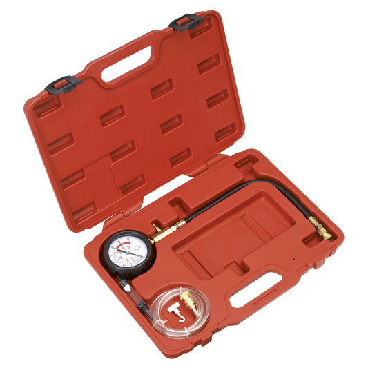 Sealey Diesel Compression Gauge, Hose & TDC Base Kit VSE3157
