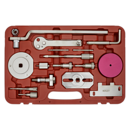 Sealey Diesel Engine Timing Tool Kit for Fiat, Ford, Iveco, PSA - 2.2D, 2.3D, 3.0D - Belt/Chain Drive VSE5036