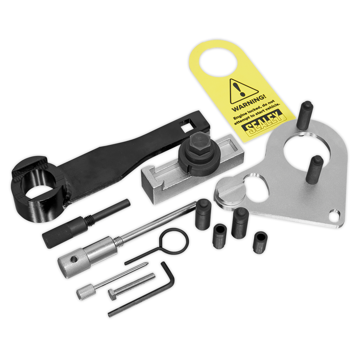 Sealey Diesel Engine Timing Tool Kit - for Renault, Mercedes, Nissan, GM 1.6D, 2.0, 2.3 dCi/CDTi - Chain Drive VSE5086A