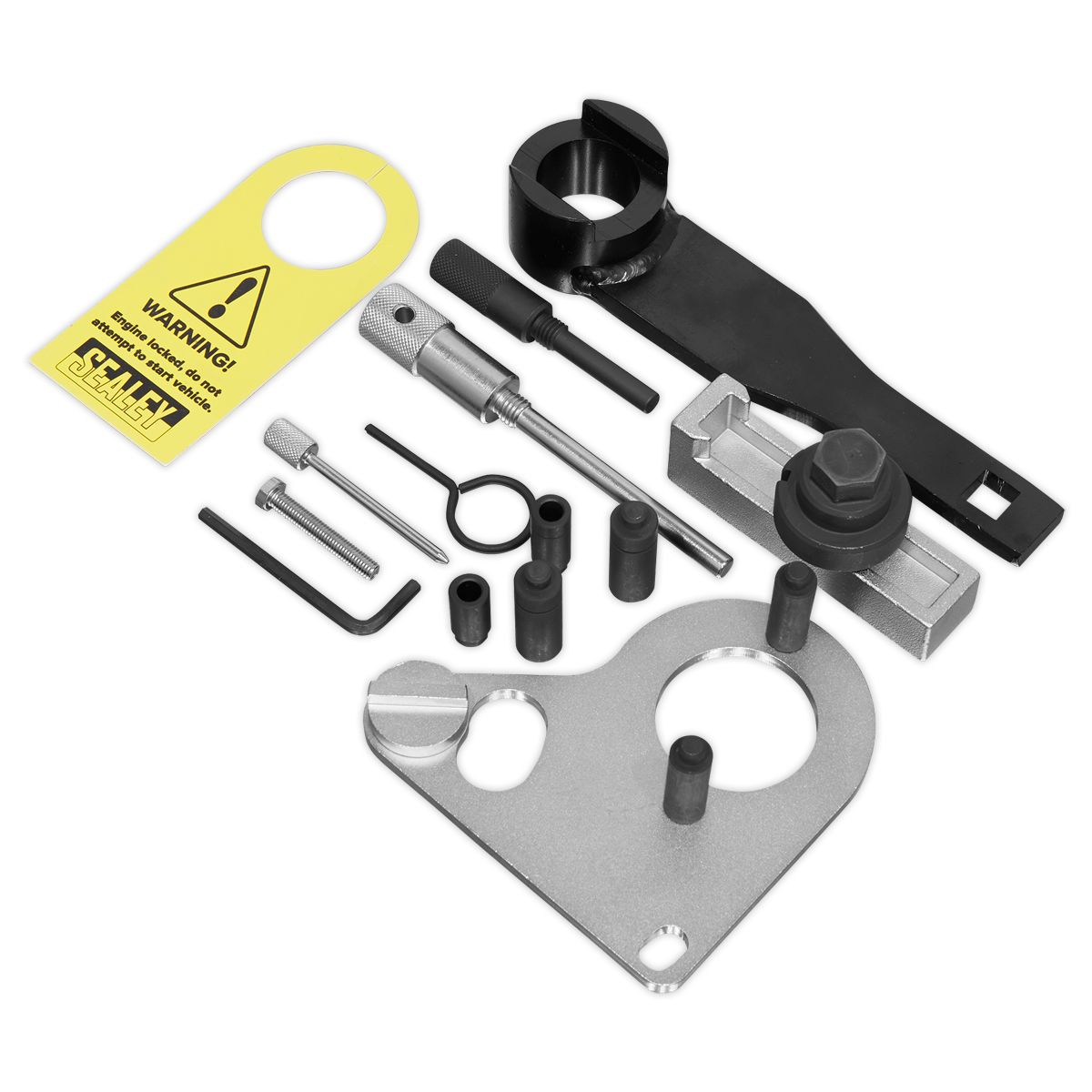 Sealey Diesel Engine Timing Tool Kit - for Renault, Mercedes, Nissan, GM 1.6D, 2.0, 2.3 dCi/CDTi - Chain Drive VSE5086A