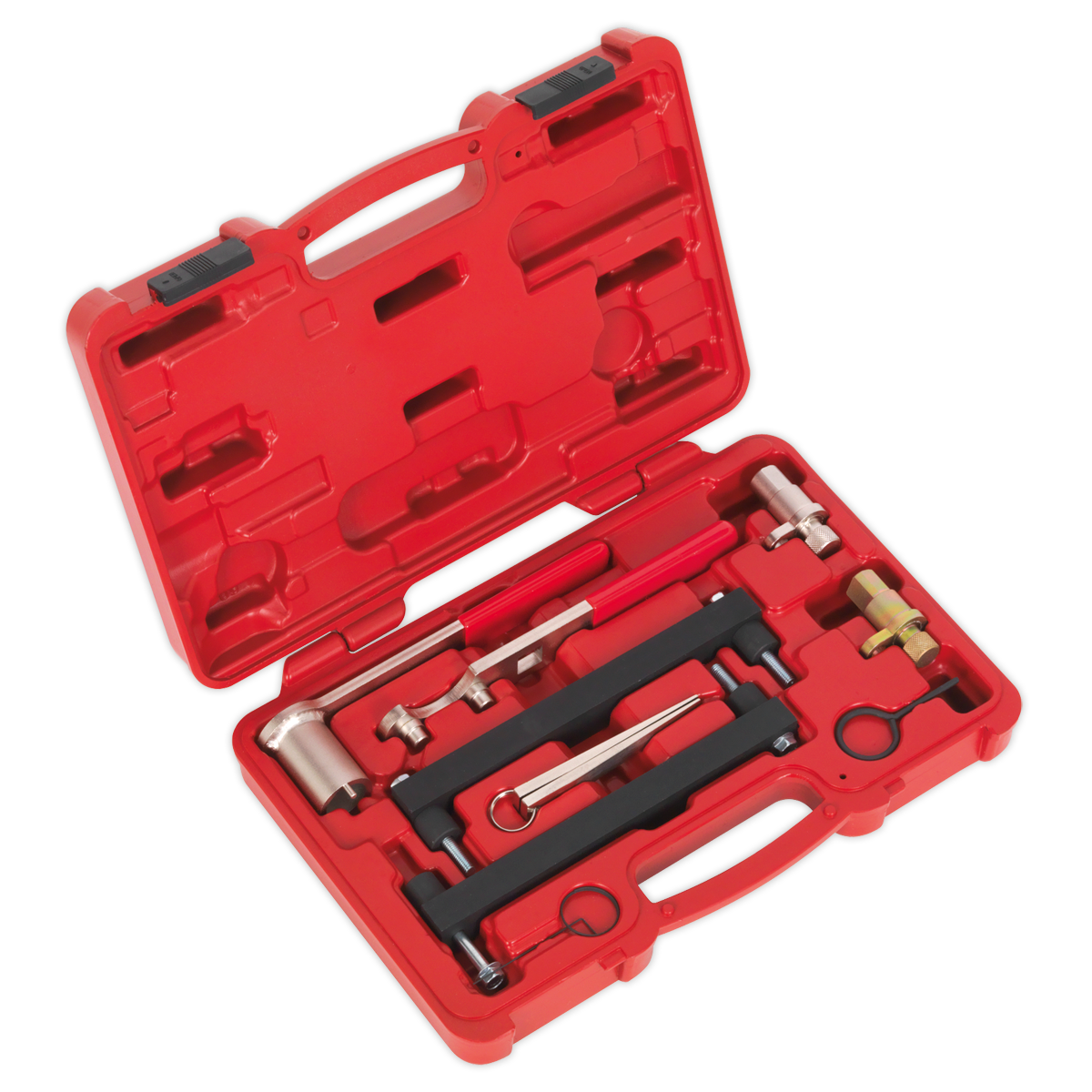 Sealey Petrol Engine Timing Tool Kit - for Jaguar, Land Rover, Daimler 3.2, 3.5, 4.0, 4.2, 4.4 V8 - Chain Drive VSE5091