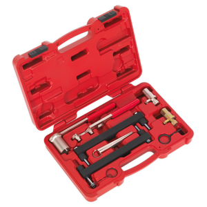 Sealey Petrol Engine Timing Tool Kit - for Jaguar, Land Rover, Daimler 3.2, 3.5, 4.0, 4.2, 4.4 V8 - Chain Drive VSE5091