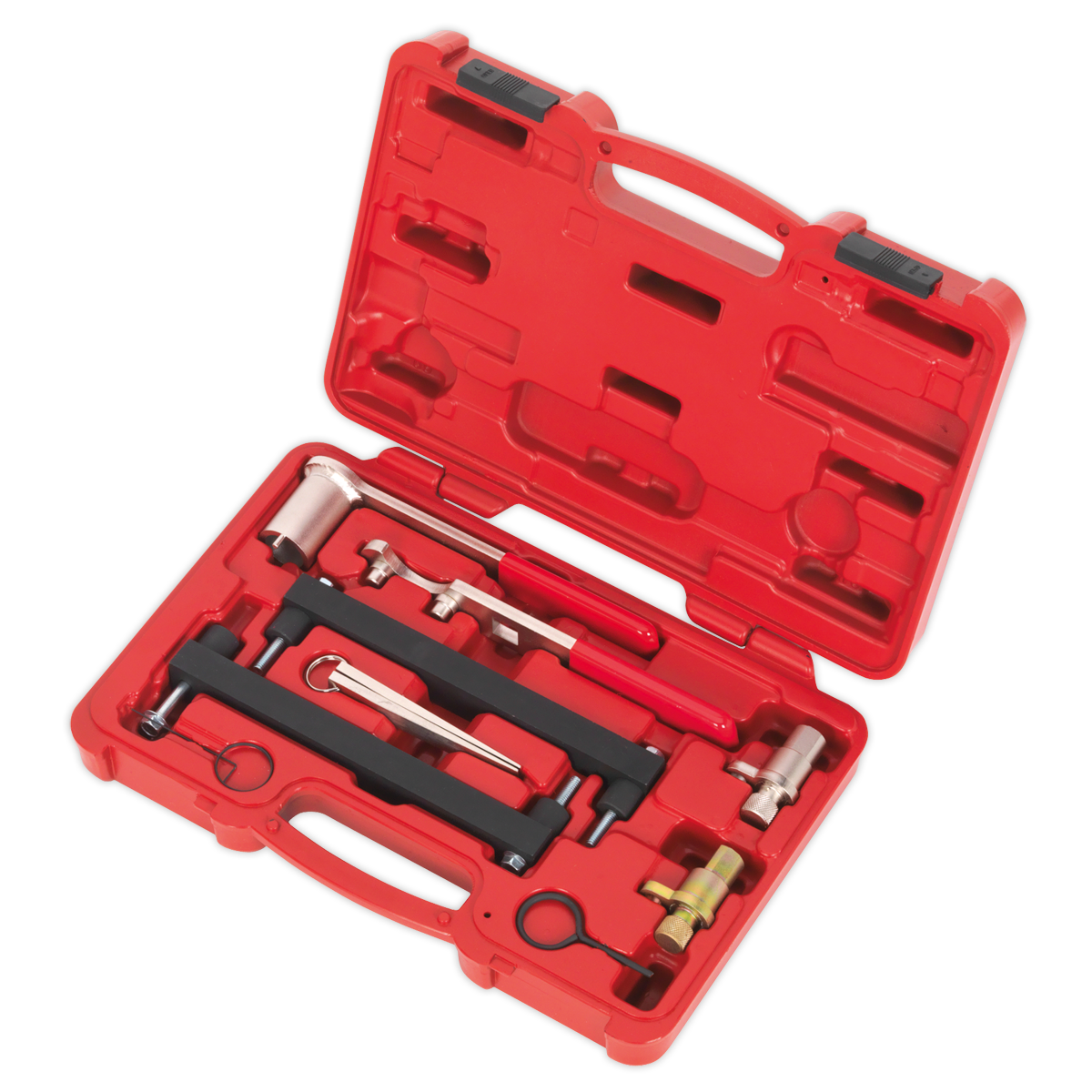 Sealey Petrol Engine Timing Tool Kit - for Jaguar, Land Rover, Daimler 3.2, 3.5, 4.0, 4.2, 4.4 V8 - Chain Drive VSE5091