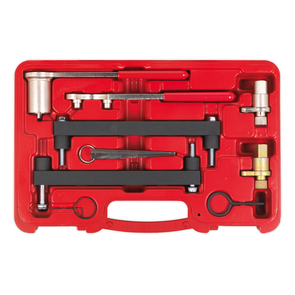 Sealey Petrol Engine Timing Tool Kit - for Jaguar, Land Rover, Daimler 3.2, 3.5, 4.0, 4.2, 4.4 V8 - Chain Drive VSE5091