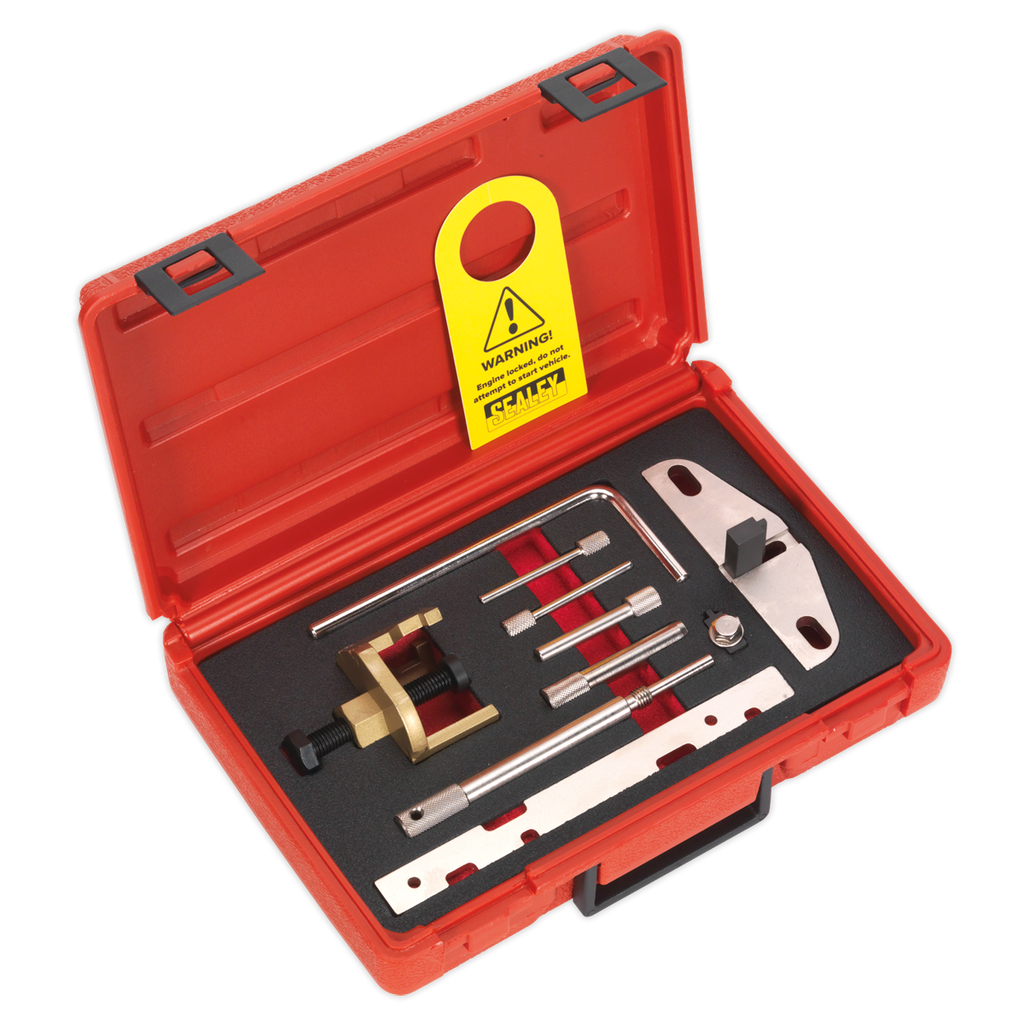 Sealey Diesel Engine Timing Tool Kit - for Ford, Mazda, PSA 1.4, 1.5, 1.6, 1.8, 2.0 TDCi/HDi - Belt Drive VSE5941