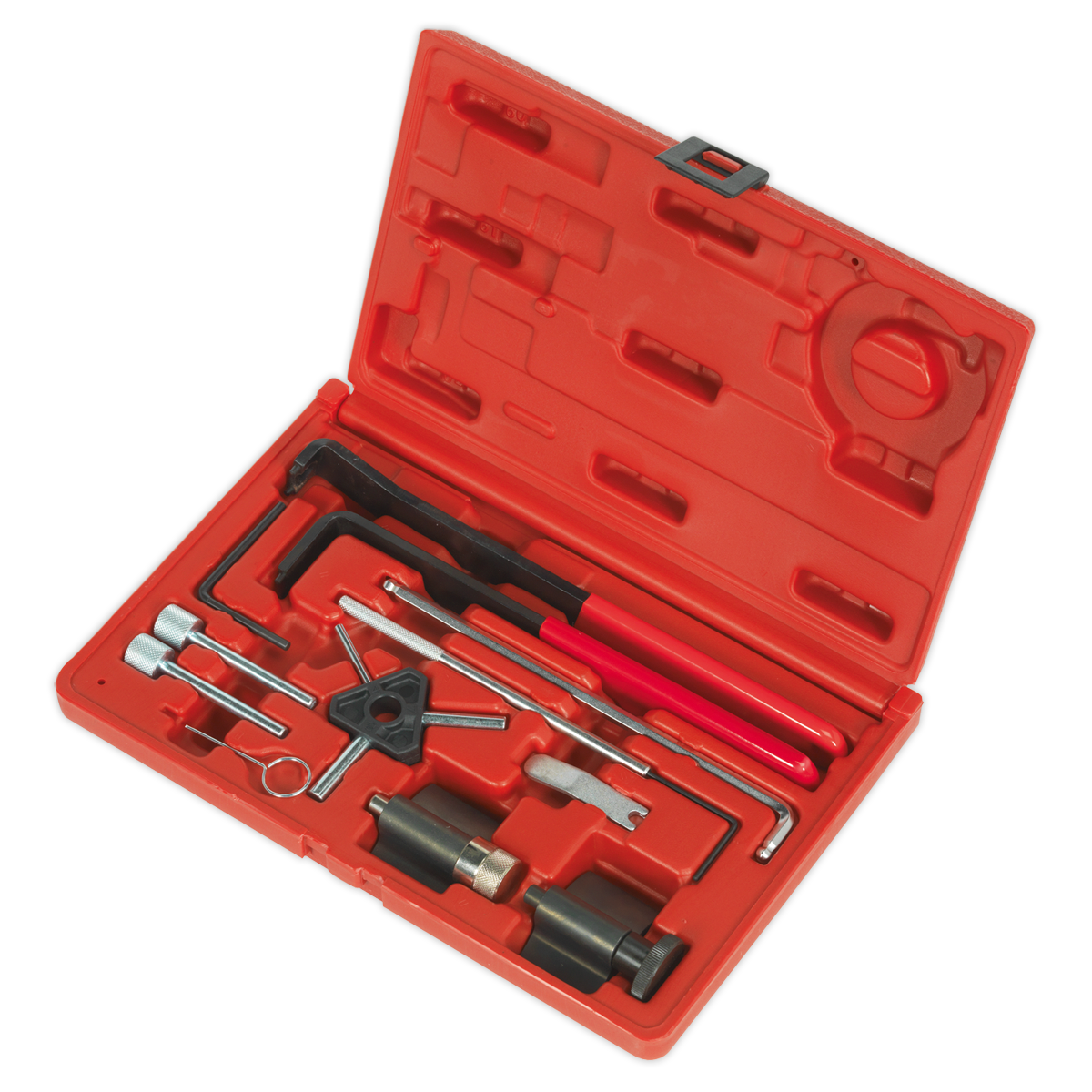 Sealey Diesel Engine Timing Tool Kit - for VAG, Dodge, Ford, Mitsubishi - 1.2D, 1.4D, 1.6D, 1.9D, 2.0D - Belt Drive VSE5951