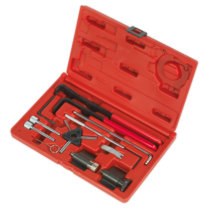 Sealey Diesel Engine Timing Tool Kit - for VAG, Dodge, Ford, Mitsubishi - 1.2D, 1.4D, 1.6D, 1.9D, 2.0D - Belt Drive VSE5951