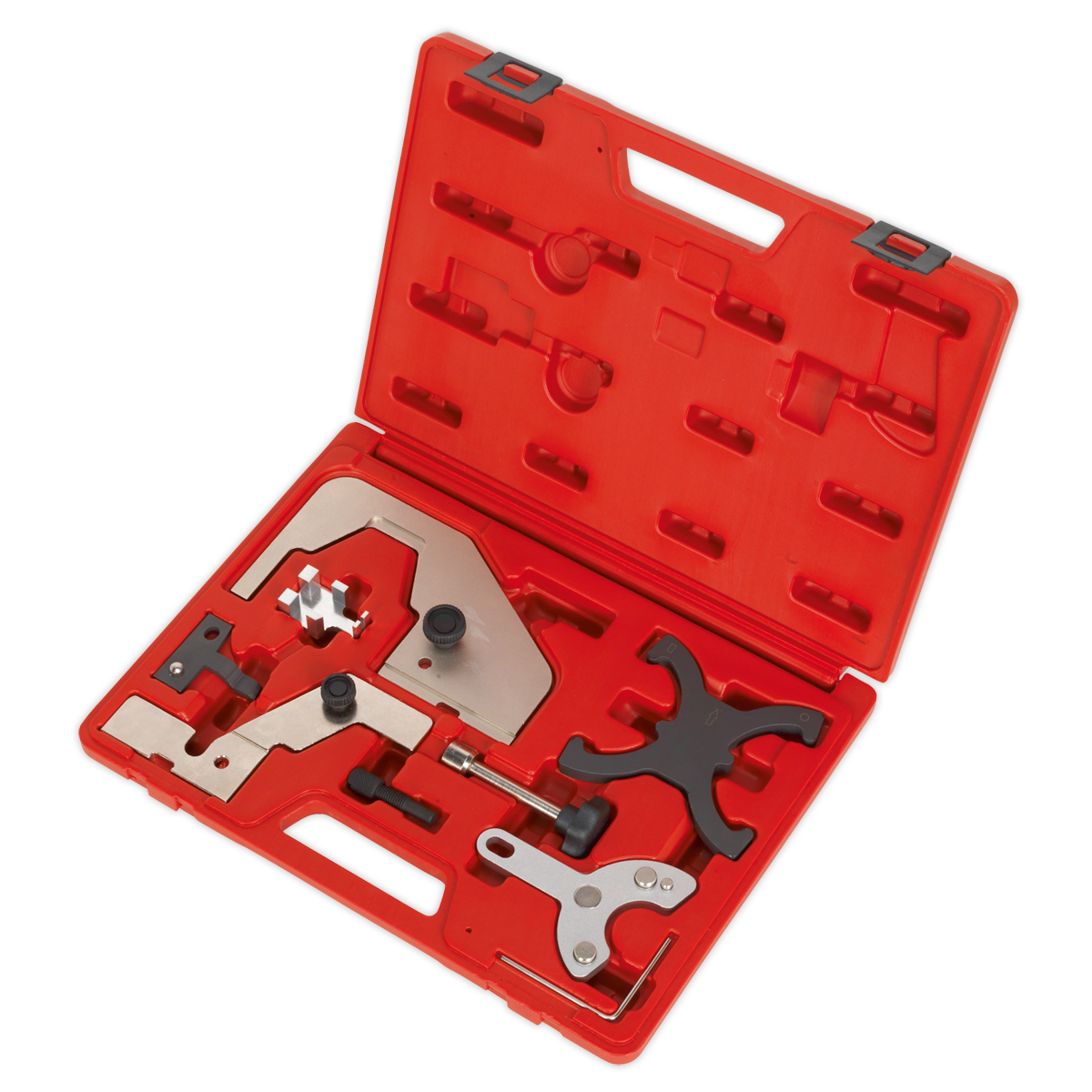 Sealey Petrol Engine Timing Tool Kit - for Ford, Volvo, Mazda 1.5, 1.6, 2.0 - Belt/Chain Drive VSE6160