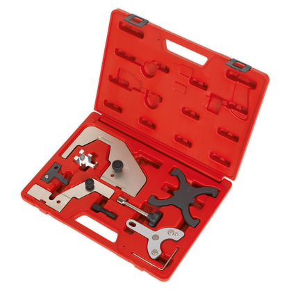 Sealey Petrol Engine Timing Tool Kit - for Ford, Volvo, Mazda 1.5, 1.6, 2.0 - Belt/Chain Drive VSE6160