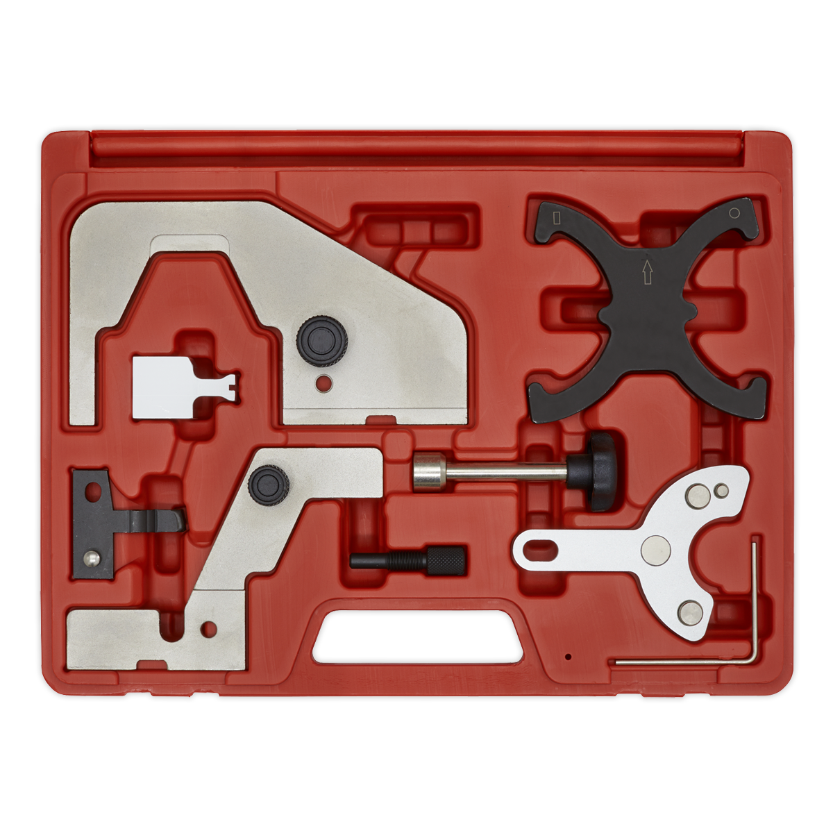 Sealey Petrol Engine Timing Tool Kit - for Ford, Volvo, Mazda 1.5, 1.6, 2.0 - Belt/Chain Drive VSE6160