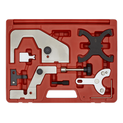 Sealey Petrol Engine Timing Tool Kit - for Ford, Volvo, Mazda 1.5, 1.6, 2.0 - Belt/Chain Drive VSE6160
