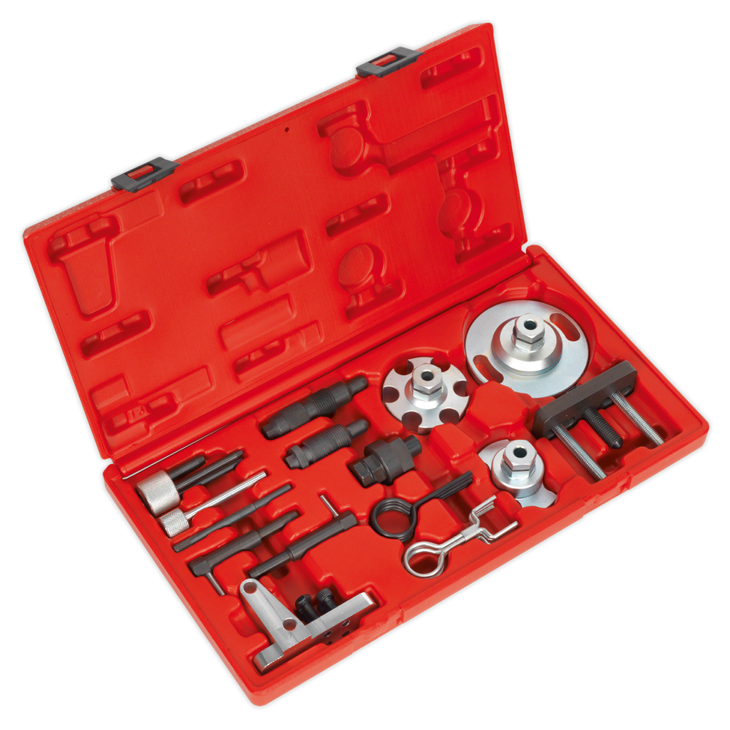 Sealey Diesel Engine Timing Tool & HP Pump Removal Kit - for VAG 2.7D, 3.0D, 4.0D, 4.2D TDi - Chain Drive VSE6181