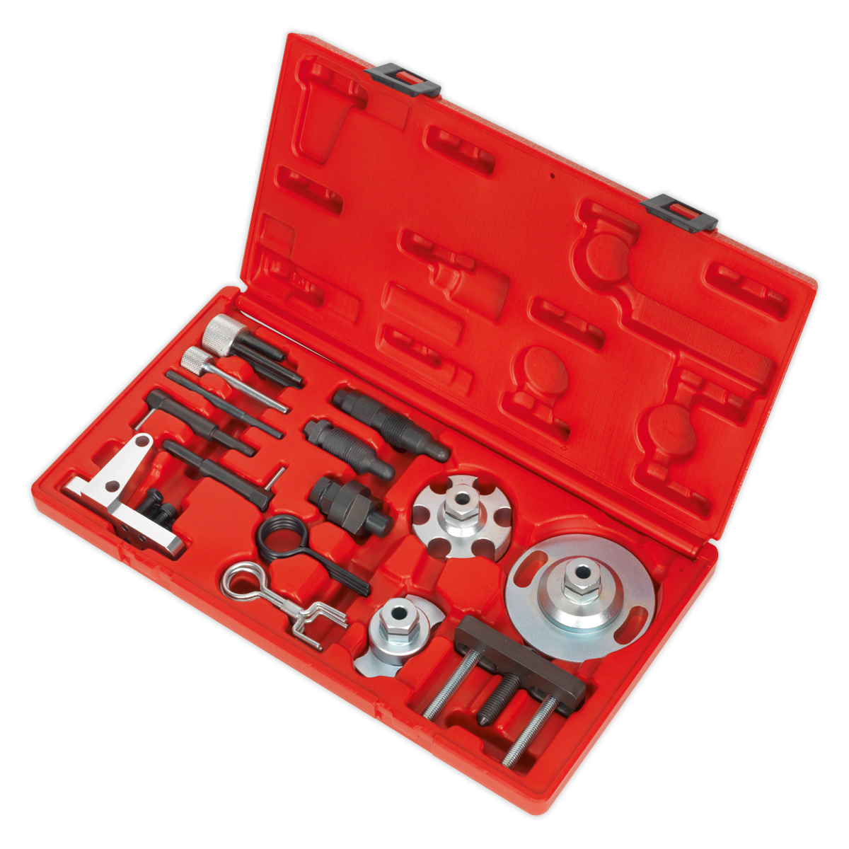 Sealey Diesel Engine Timing Tool & HP Pump Removal Kit - for VAG 2.7D, 3.0D, 4.0D, 4.2D TDi - Chain Drive VSE6181