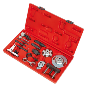 Sealey Diesel Engine Timing Tool & HP Pump Removal Kit - for VAG 2.7D, 3.0D, 4.0D, 4.2D TDi - Chain Drive VSE6181