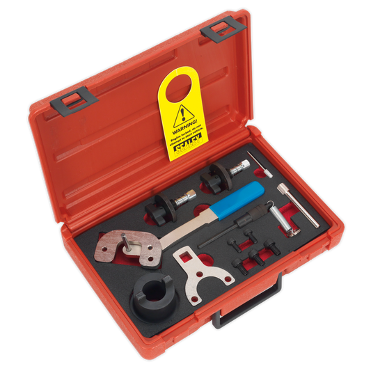 Sealey Diesel Engine Timing Tool Kit - for Alfa Romeo, Ford, PSA, Suzuki, GM 1.3D 16v - Chain Drive VSE6191