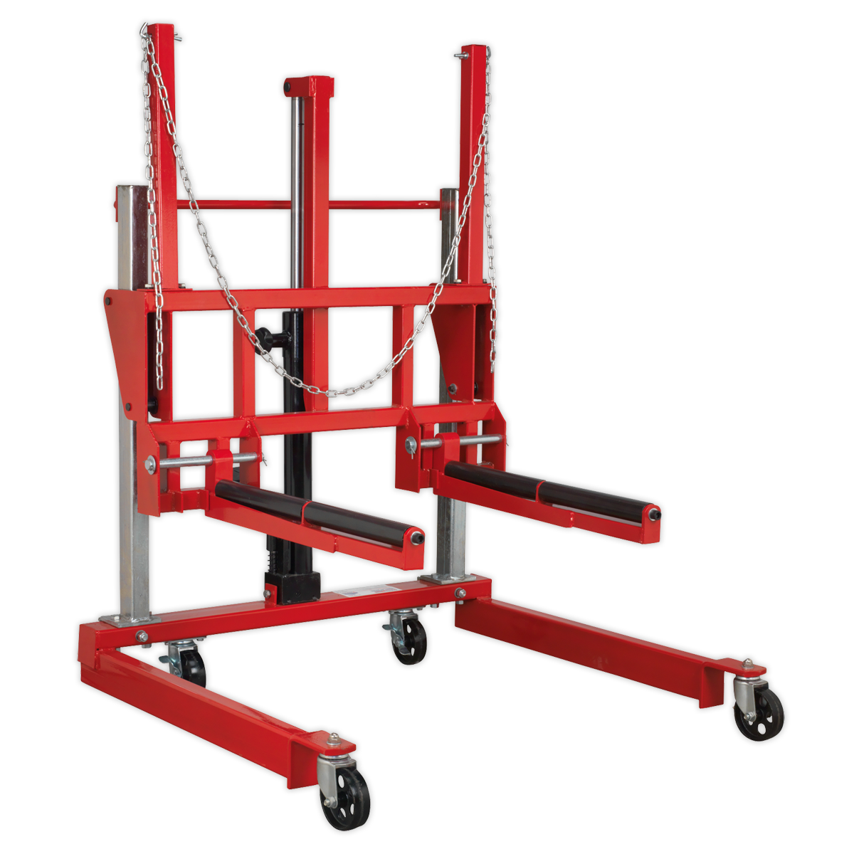 Sealey 500kg Wheel Removal Trolley with Adjustable Width W508T