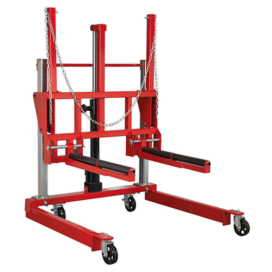 Sealey 500kg Wheel Removal Trolley with Adjustable Width W508T