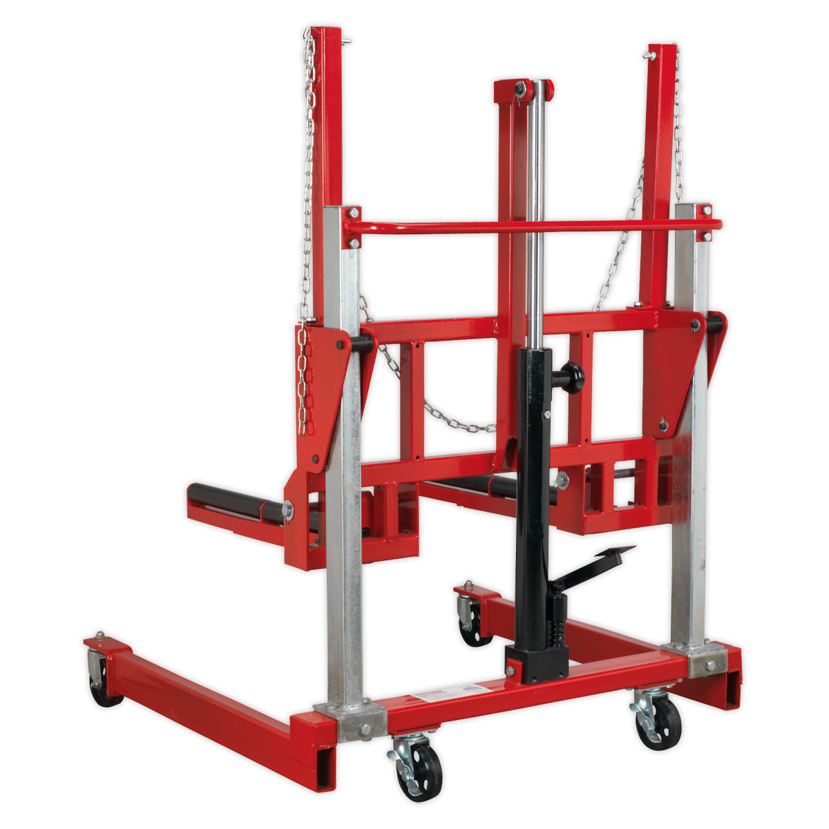 Sealey 500kg Wheel Removal Trolley with Adjustable Width W508T
