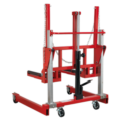 Sealey 500kg Wheel Removal Trolley with Adjustable Width W508T