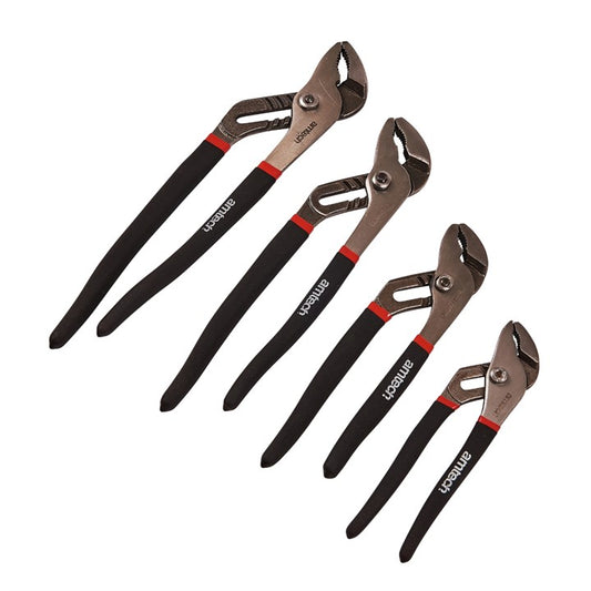 Amtech 4 Piece water pump plier set W5350