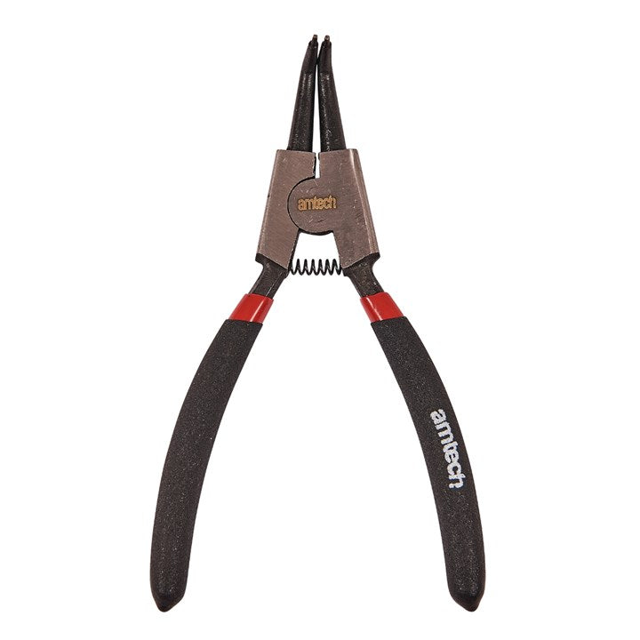 Amtech 150mm (6") Circlip plier - external bent W6050