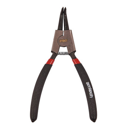Amtech 150mm (6") Circlip plier - external bent W6050