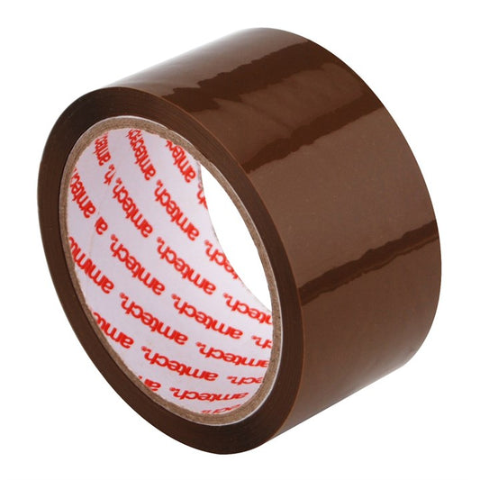 Amtech Brown packing tape (50m x 48mm) W8220