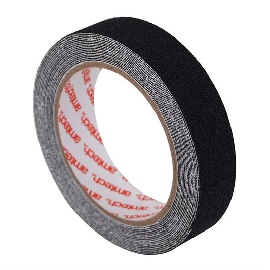 Amtech Black waterproof anti-slip grip tape (5m x 24mm) W8250