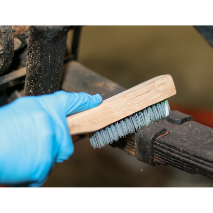 Sealey Engineer's Wire Brush with Steel Fill WB02