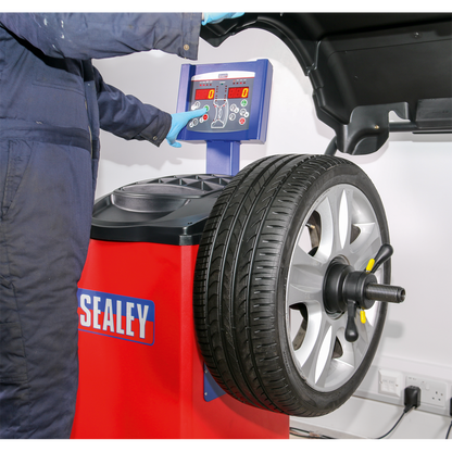 Sealey Semi-Automatic Wheel Balancer WB10