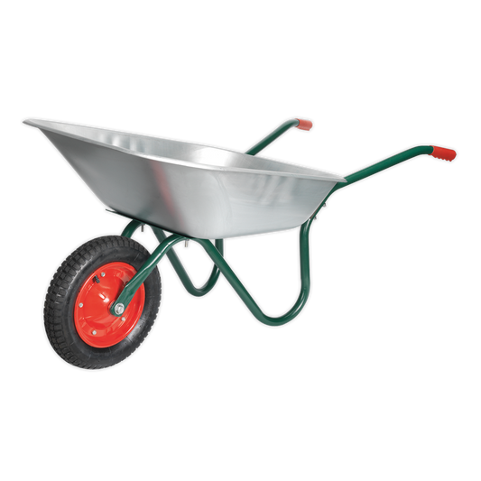 Sealey 65L Galvanized Wheelbarrow WB65