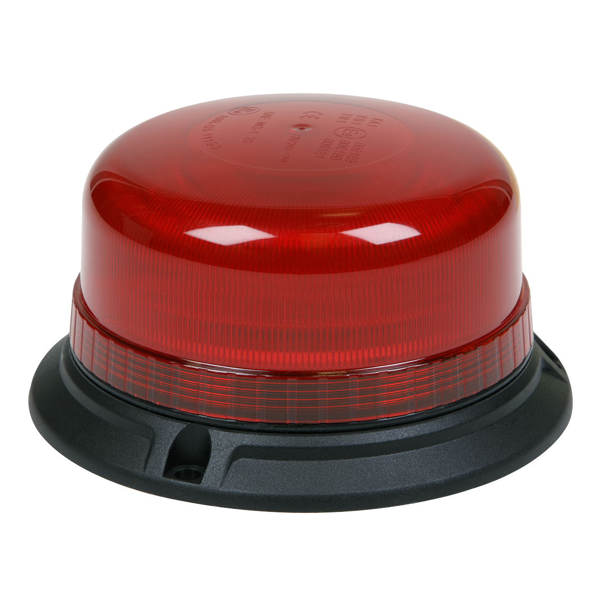 Sealey 12V/24V SMD LED Warning Beacon with 3 x 6.5mm Bolt Fixing - Red WB952LEDR