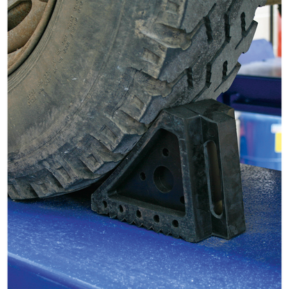 Sealey Rubber Wheel Chocks 1.8kg - Pair WC01