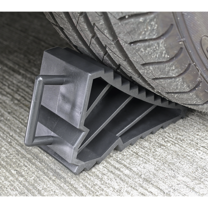Sealey Composite Wheel Chocks 0.44kg - Pair WC09